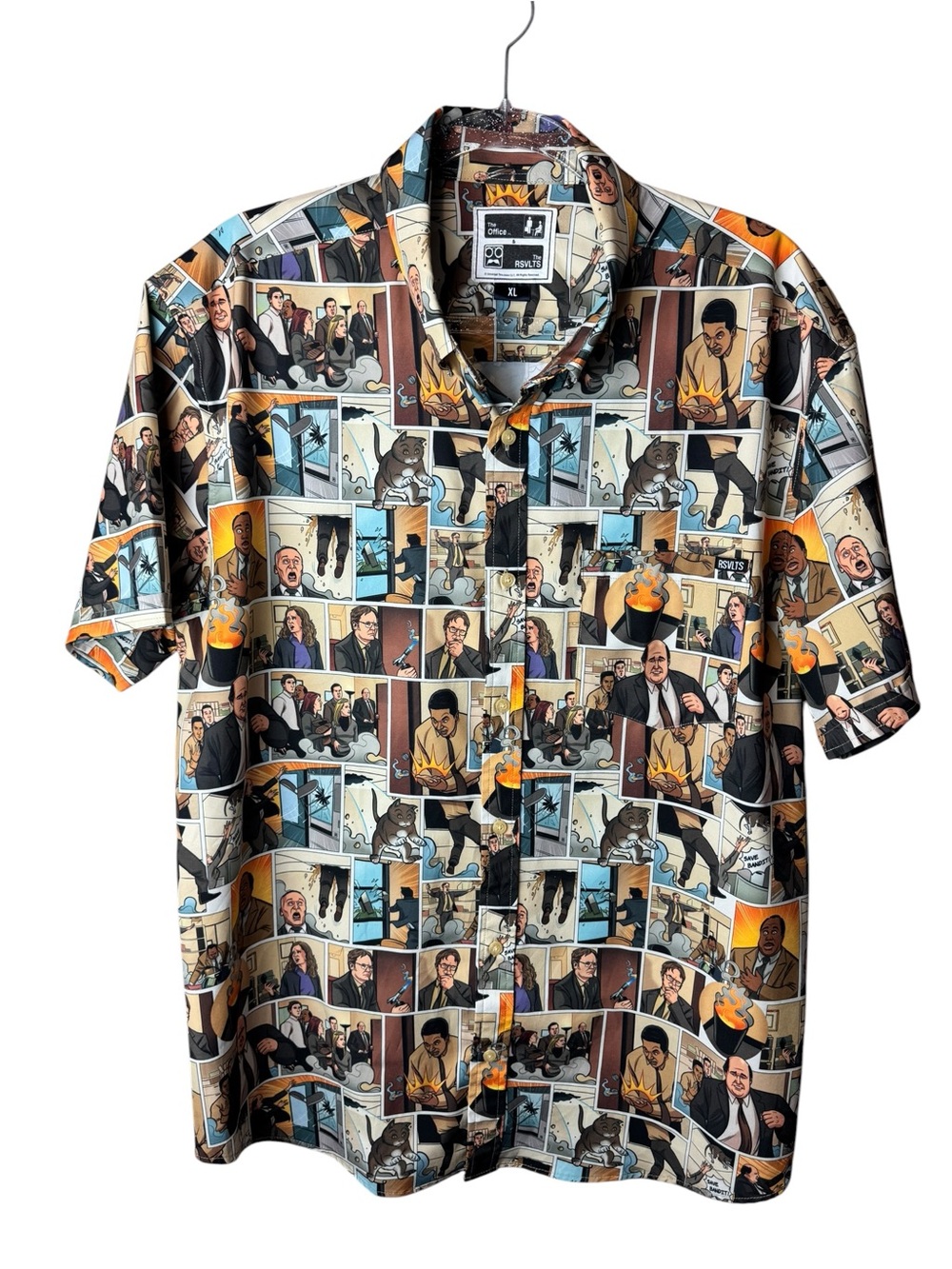RSVLTS The Office TV Show Button Up Shirt XL